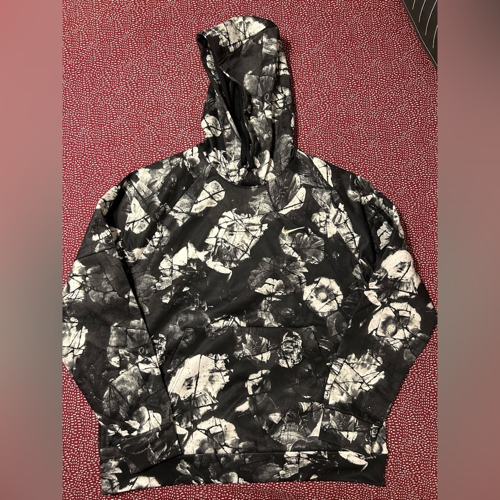 NIKE Therma fit Men's Pullover Fitness Hoodie DQ4836-010 Size L